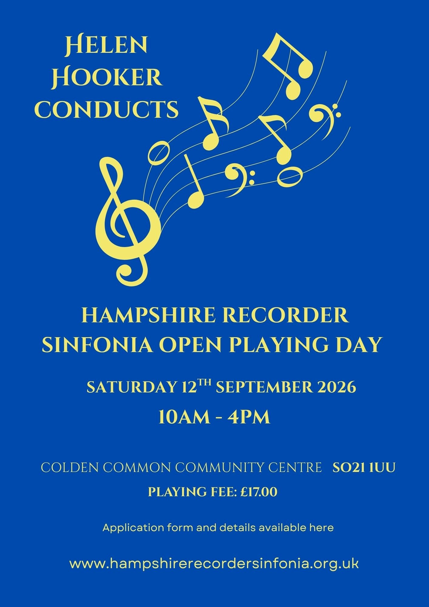 Open Day flyer